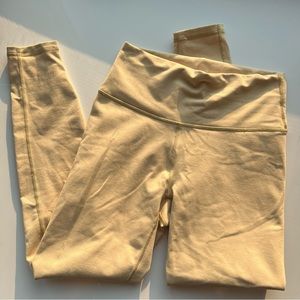 Fabletics Powerhold nude tan 7/8 leggings - worn once!